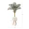 4.5ft. Golden Cane Artificial Palm Tree in White Planter with Stand